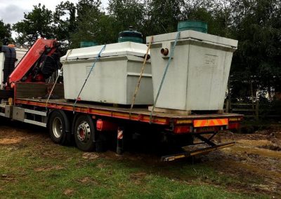 Wastewater treatment tank Armagh