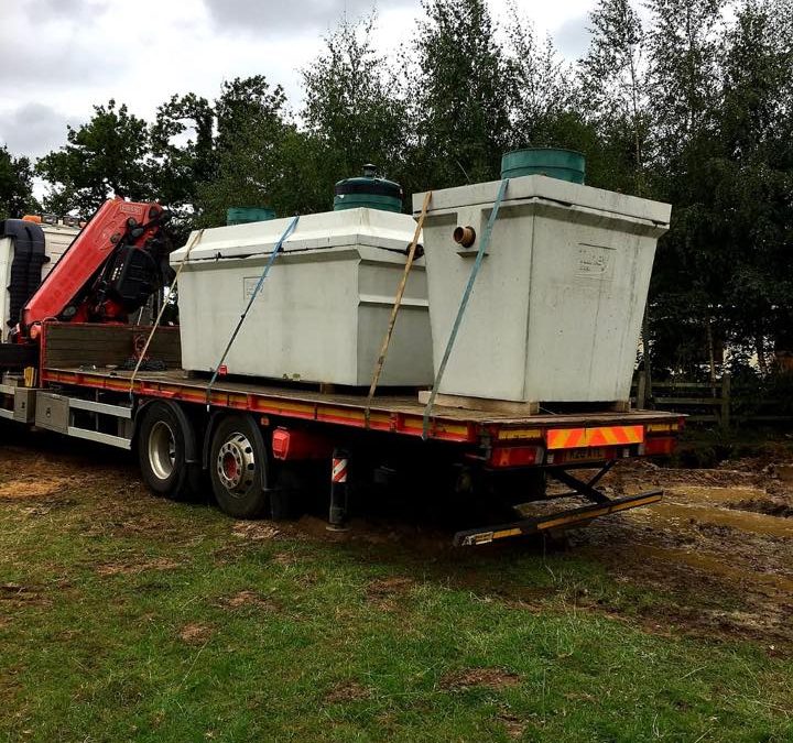 Wastewater treatment tank Armagh