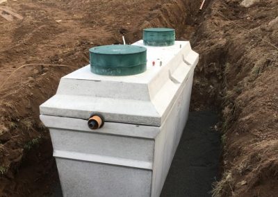 Wastewater treatment tank Ballymena